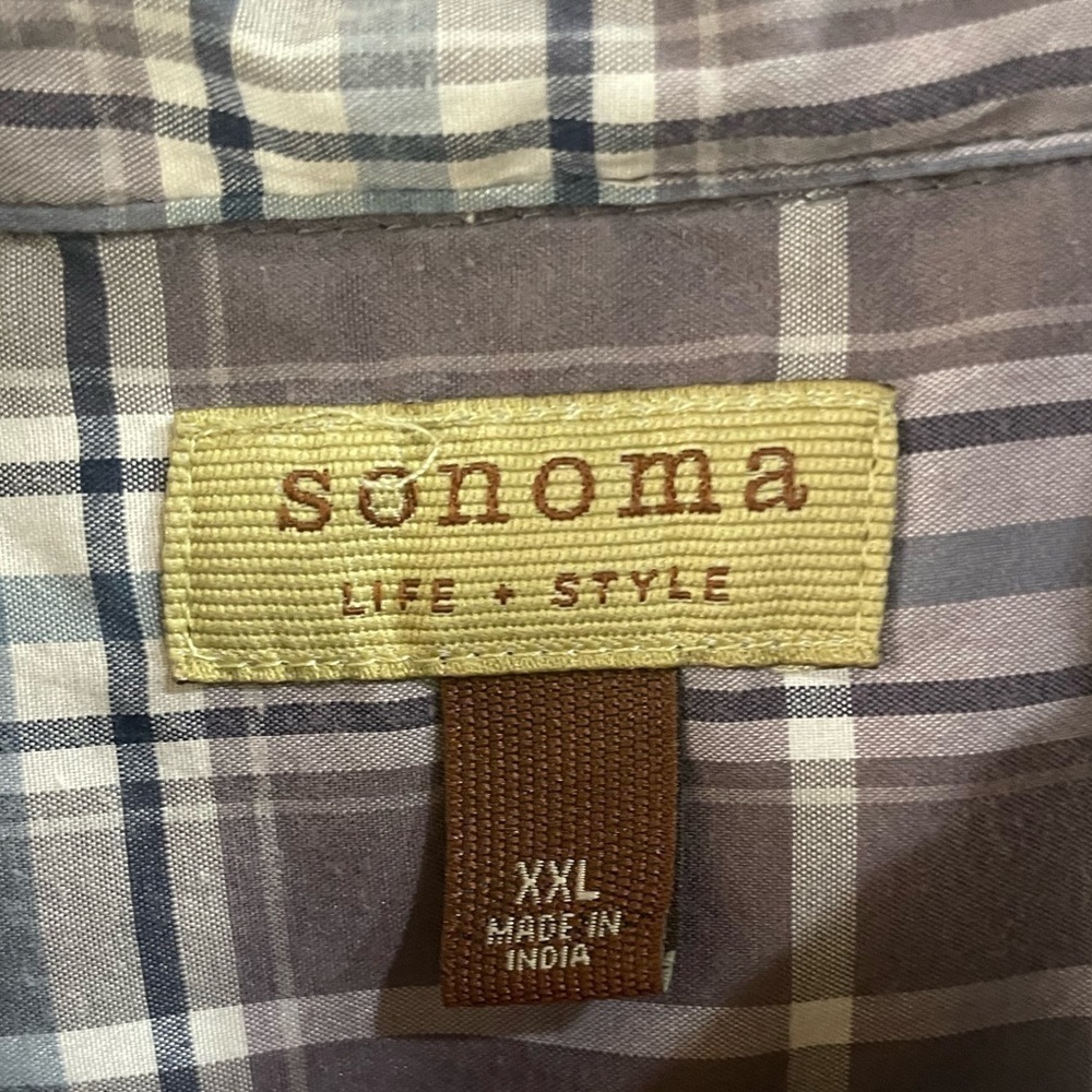 XXL Men’s Sonoma button down long sleeve shirt. Great condition, barely worn! - Picture 3 of 4